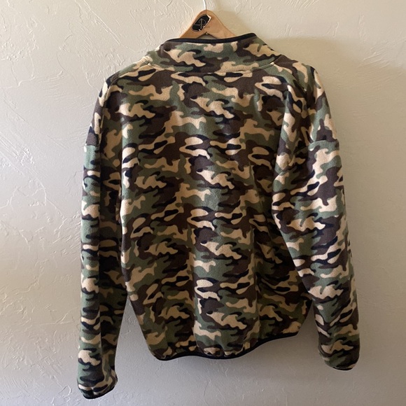 camo pullover with zipper - Picture 4 of 4